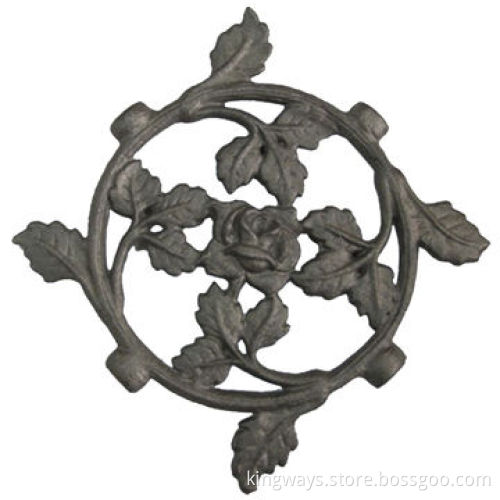 Cast Iron Rosettes, 210mm Diameter